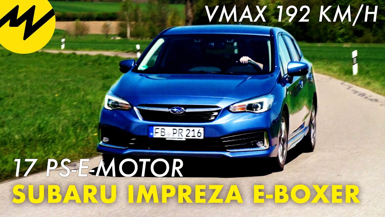 Schafft er 6,3 Liter/100km? |Subaru Impreza e-Boxer | Motorvision Deutschland