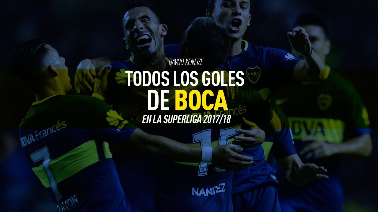 Todos los goles de Boca Campeón de la SuperLiga 2017/2018