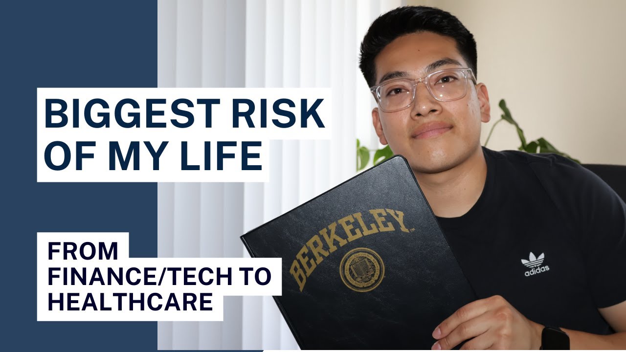 Changing Careers From Finance/Tech To Healthcare | Biggest risk of my life