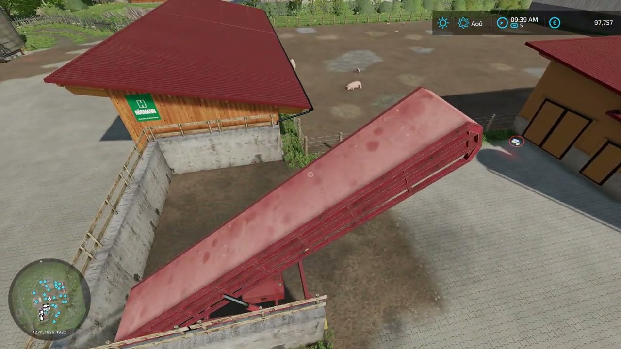 fs22 présentation de la carte Gumpen map avec tous les animaux pc console