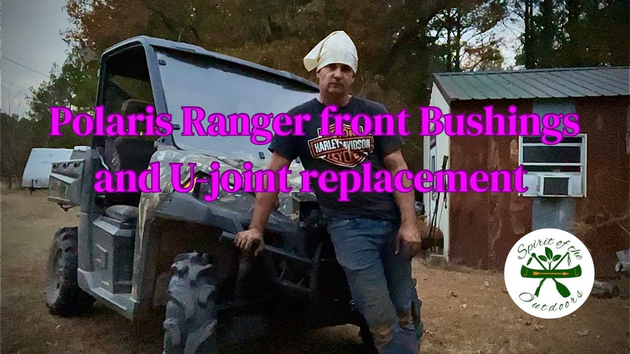 Замена передних втулок и крестовин Polaris Ranger