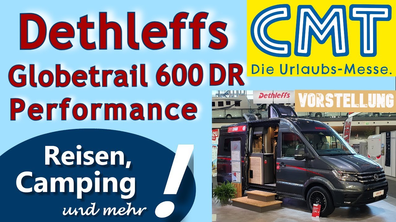 Dethleffs Globetrail 600 DR Performance auf Basis des VW Crafter | CMT 2024 | Fahrzeugvorstellung