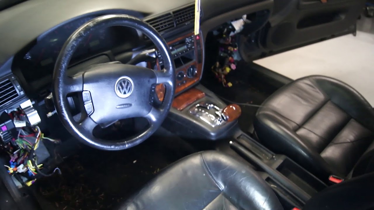 01 Радиатор отопителя VW Passat Быстрый способ!