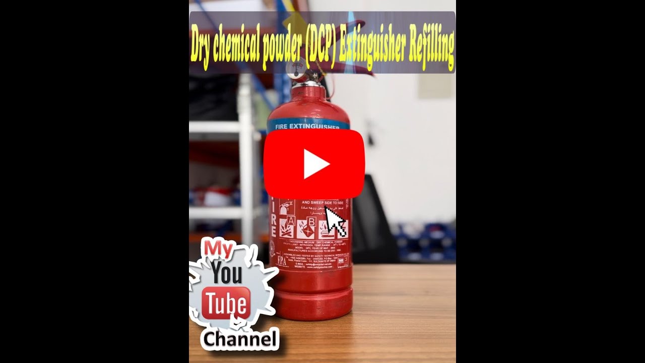 Fire extinguisher Dry Chemical powder 1 Kg Refilling..