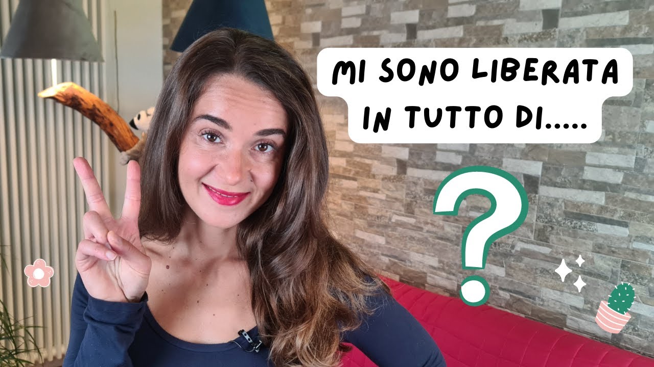 Il mio nuovo MEGA-DECLUTTERING - Minimalismo