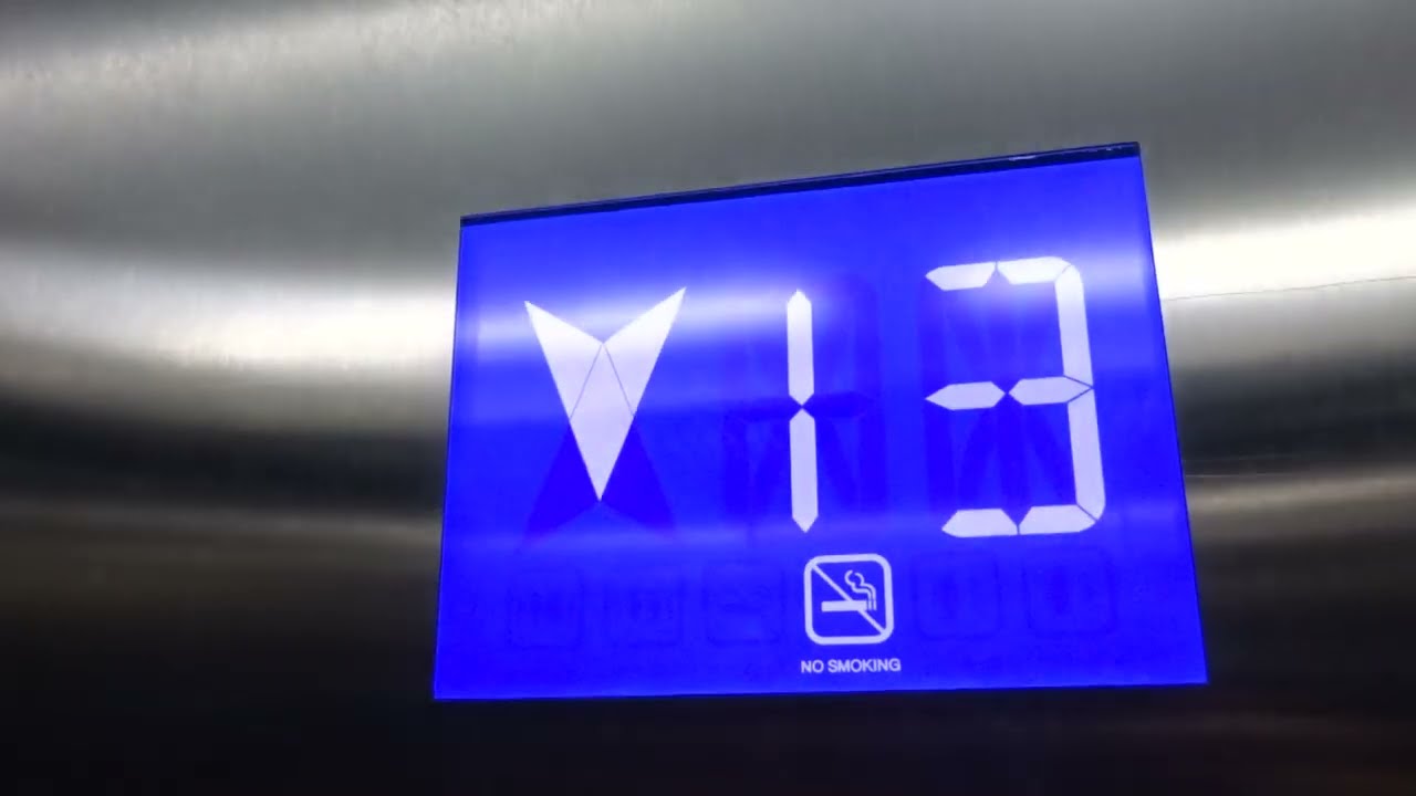 OTIS GEN2 VOICE BED ELEVATOR STANDARD 6 AT RAJAVITHI HOSPITAL MEDICAL CENTER BANGKOK THAILAND