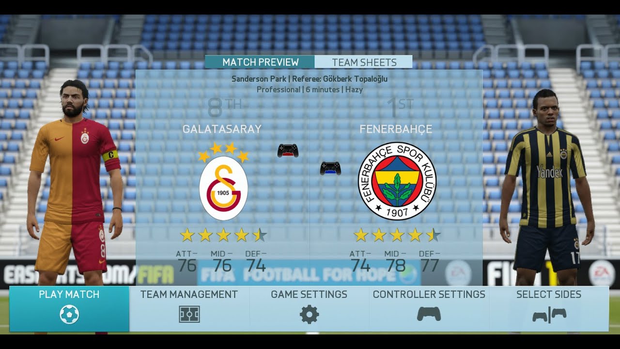 FIFA 16 - Galatasaray - Fenerbahçe Derbi