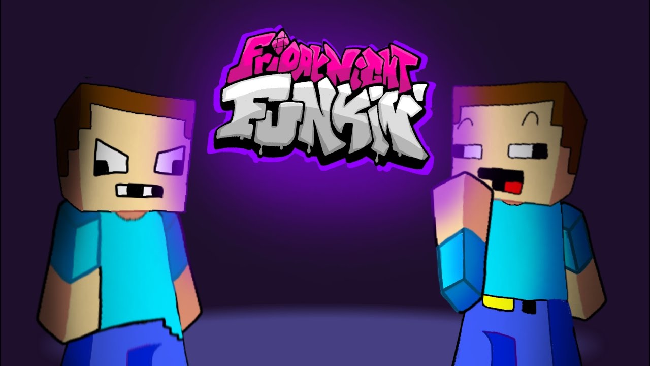 Friday night funkin Nood vs Professional | Minecraft Nood vs Professional | ATROCITY NUBIK VS PRO