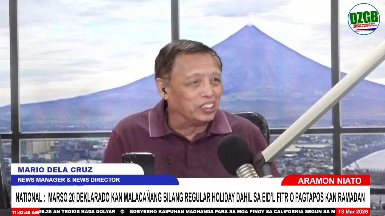 Aramon Niato | March 13, 2026