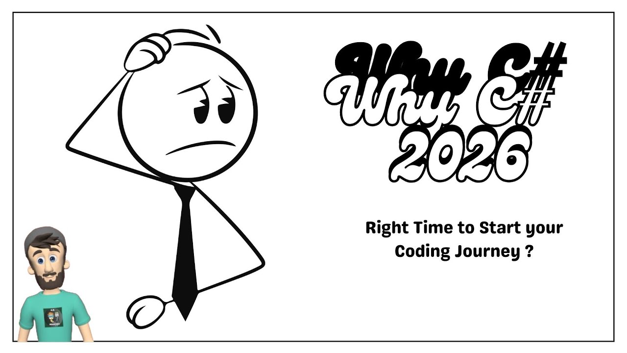 Why You MUST Start C# This Year!! (Visual Studio 2026 + .NET 10)