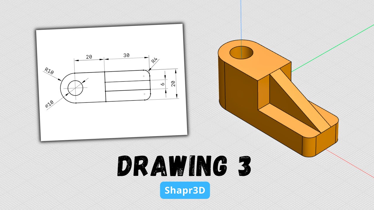 Drawing 03 | CAD for Beginners | Shapr3D