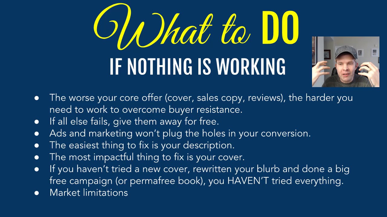 How to Sell More Books When You've Already Tried Everything |Derek Murphy