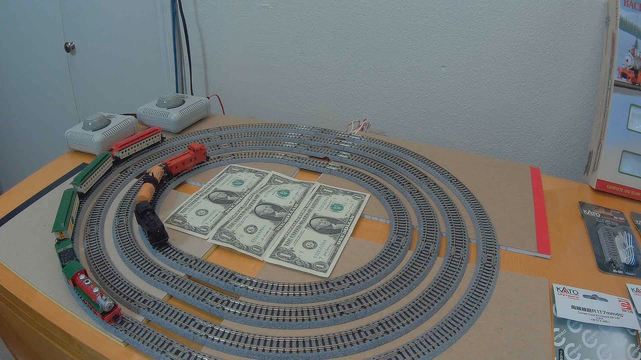 Place For Trains - Smallest N Scale layouts possible with Kato Unitrack Compact