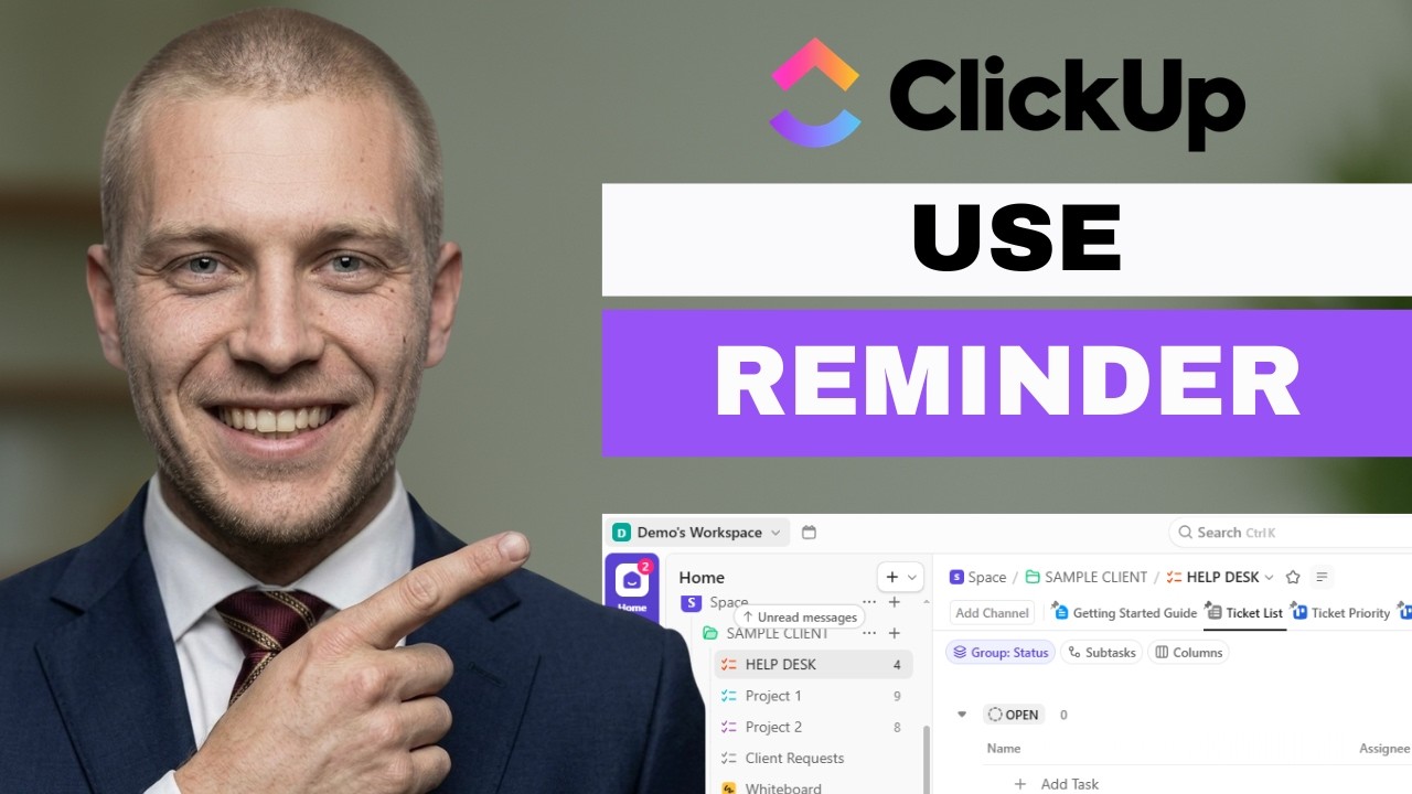 How to use reminder in ClickUp  (full guide 2026)