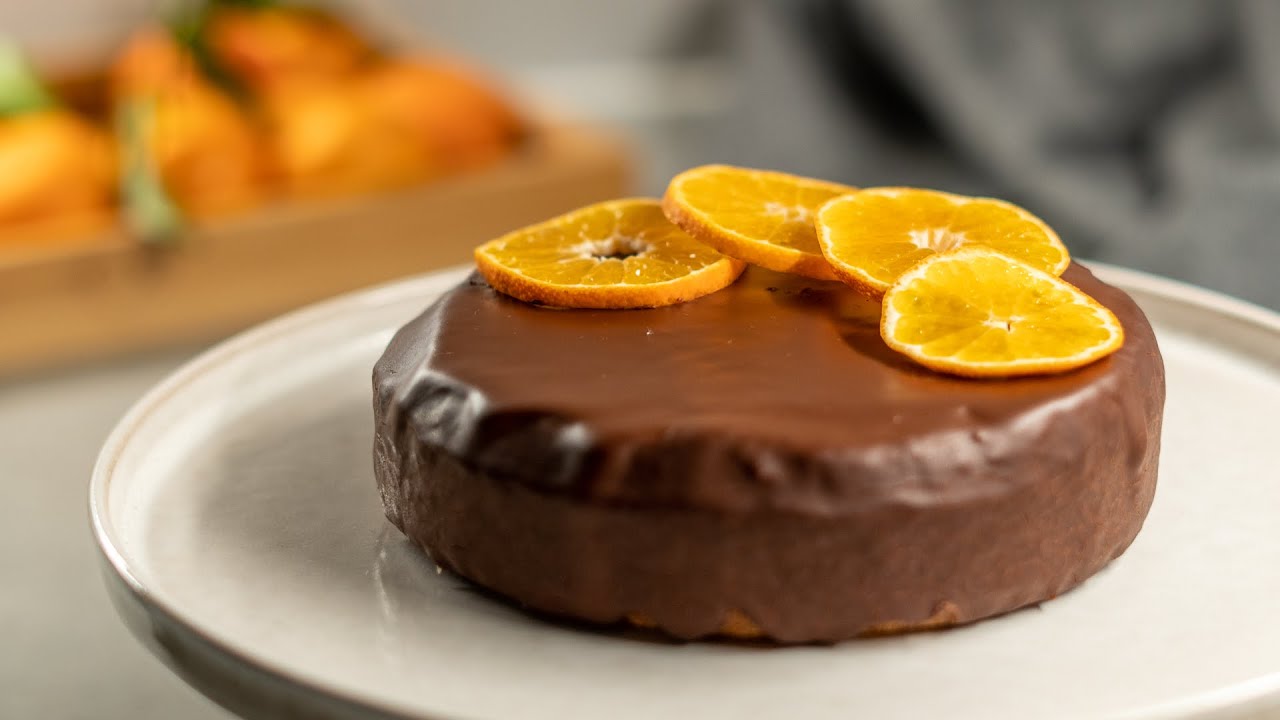Easy Clementine & Chocolate Cake Recipe | No talking