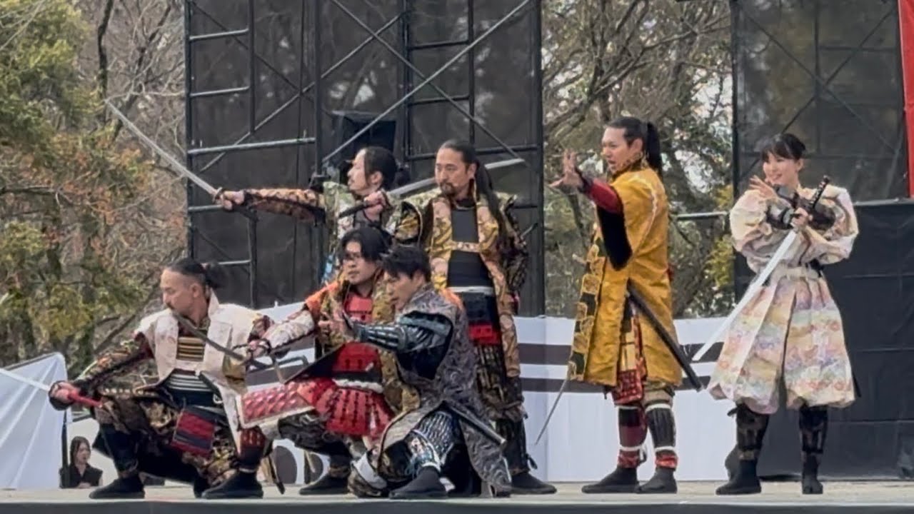 熊本城おもてなし武将隊 20260307〜二の丸ステージ①日目 熊本城で会おう武士の魂