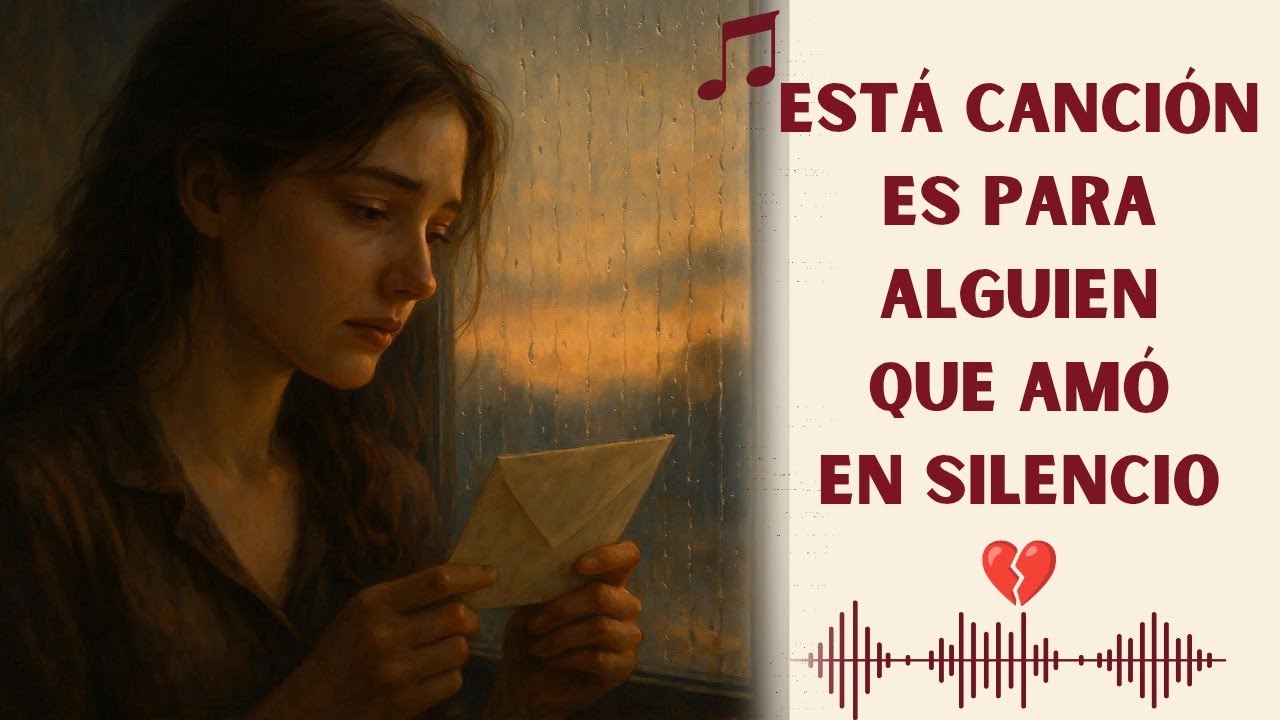 🎵“Alguien Que Amó en Silencio” | Balada Romántica de Amor y Despedida 💔