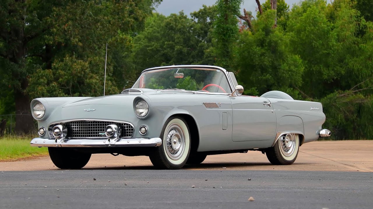 Rare Code X Gray 1956 Thunderbird