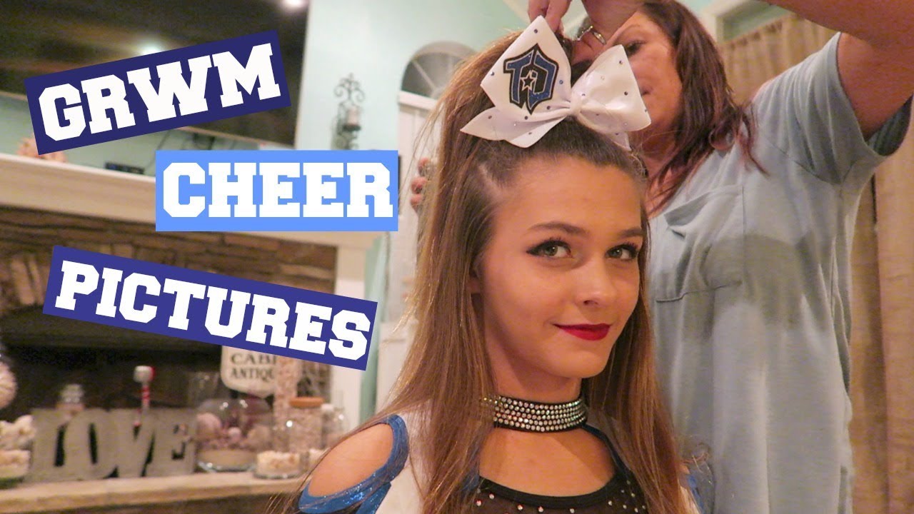 GET READY WITH ME/CHEER PICTURES!