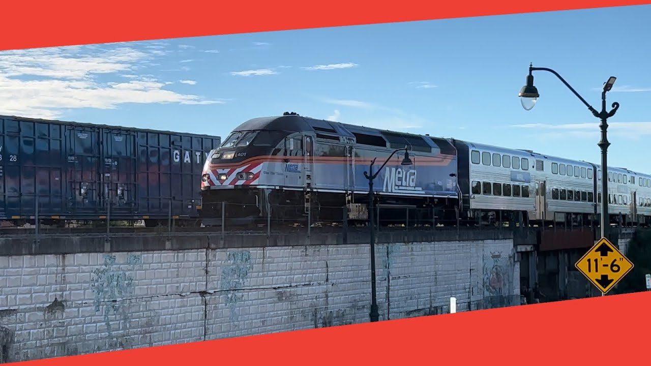 BNSF, Amtrak, Metra! Joliet Railfanning