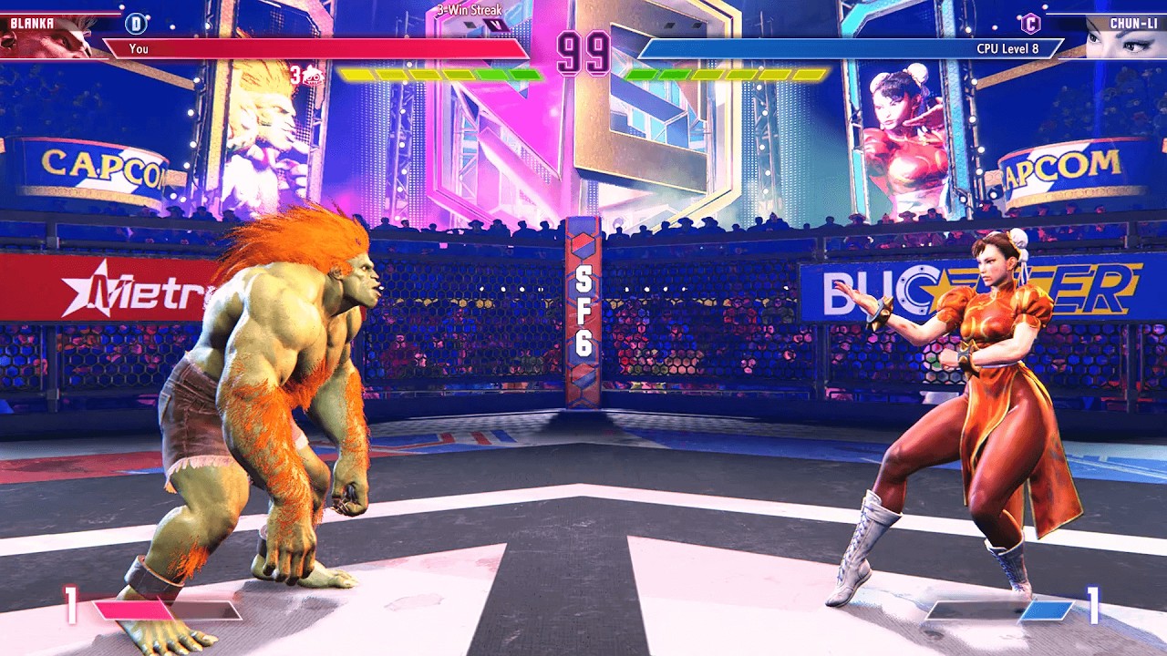 Blanka vs Chun-Li (Hardest) - Street Fighter 6. | Epic Battle