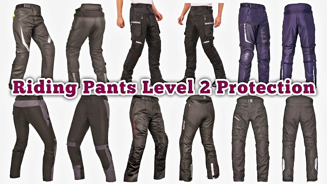 All types of Riding Pants with Level 2 protection, Rynox, Solace, Scala, Royal Enfield, Viaterra