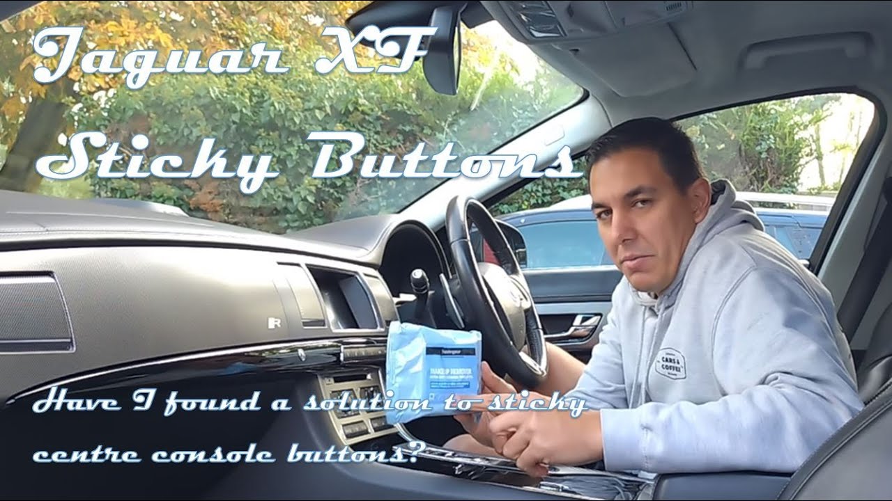 Jaguar XF Sticky Buttons | Centre Console Buttons Fix | Jaguar XE, XJ, XK, F-Type