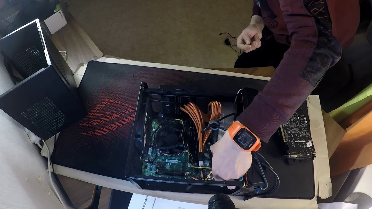 Kolink Satellite MITX/DTX build - Stage 1