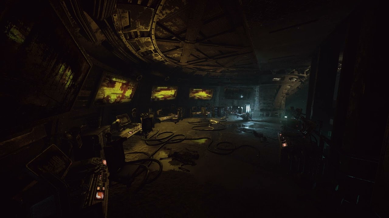 Warhammer 40.000 ambient - Abandoned control room