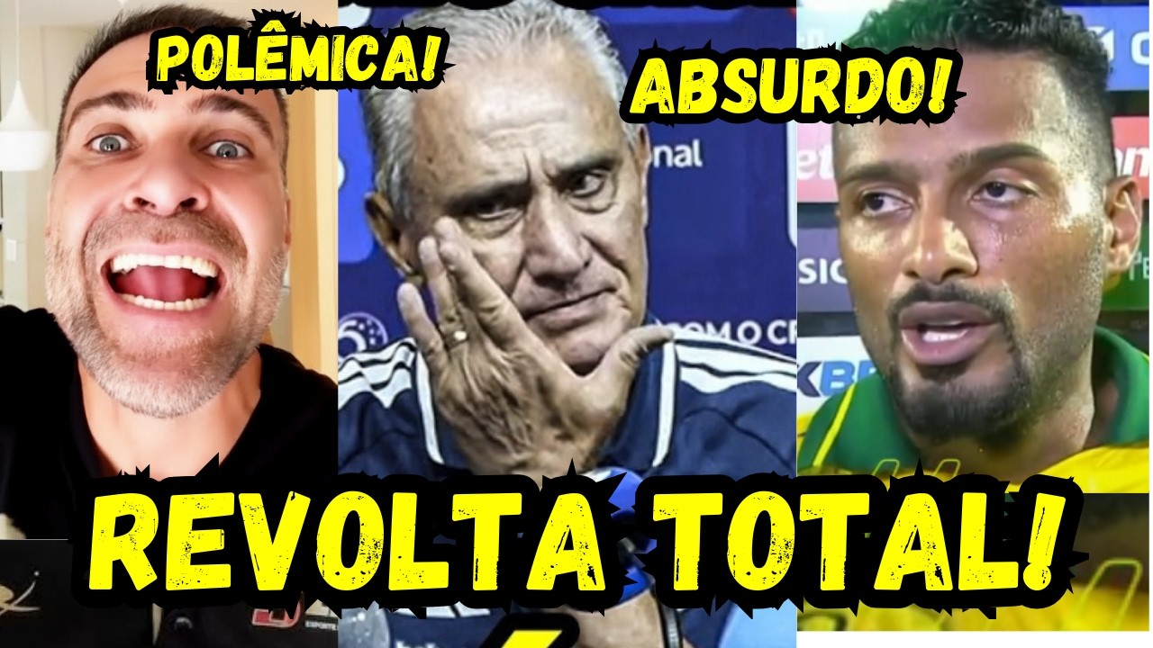 🚨 REVOLTA TOTAL! REINALDO DETONA ARBITRAGEM APÓS PÊNALTI PARA O CRUZEIRO!