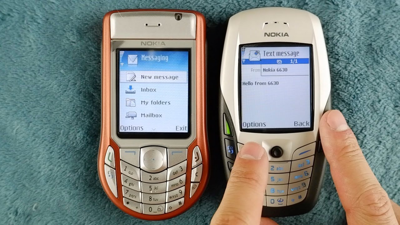 Sending SMS from Nokia 6630 to Nokia 6600 and back