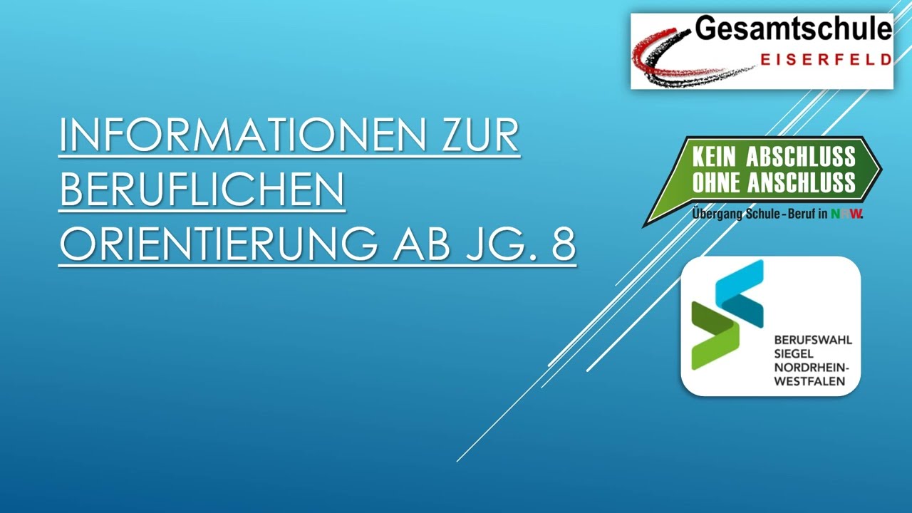 Berufsorientierungstag an der GEE 2022