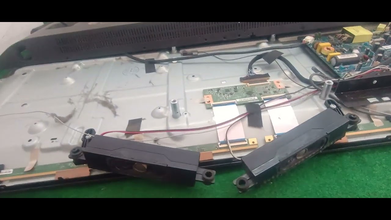 Haier 43 Inch tv no picture panel problem ✂️ cut ckv line problem solve 🤩😲 full video