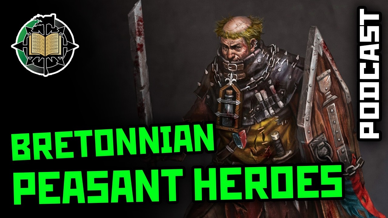 BRETONNIAN PEASANTS: Who'd win, an Herrimault or a Grail Pilgrim? | Warhammer Old World Lore | Ep36