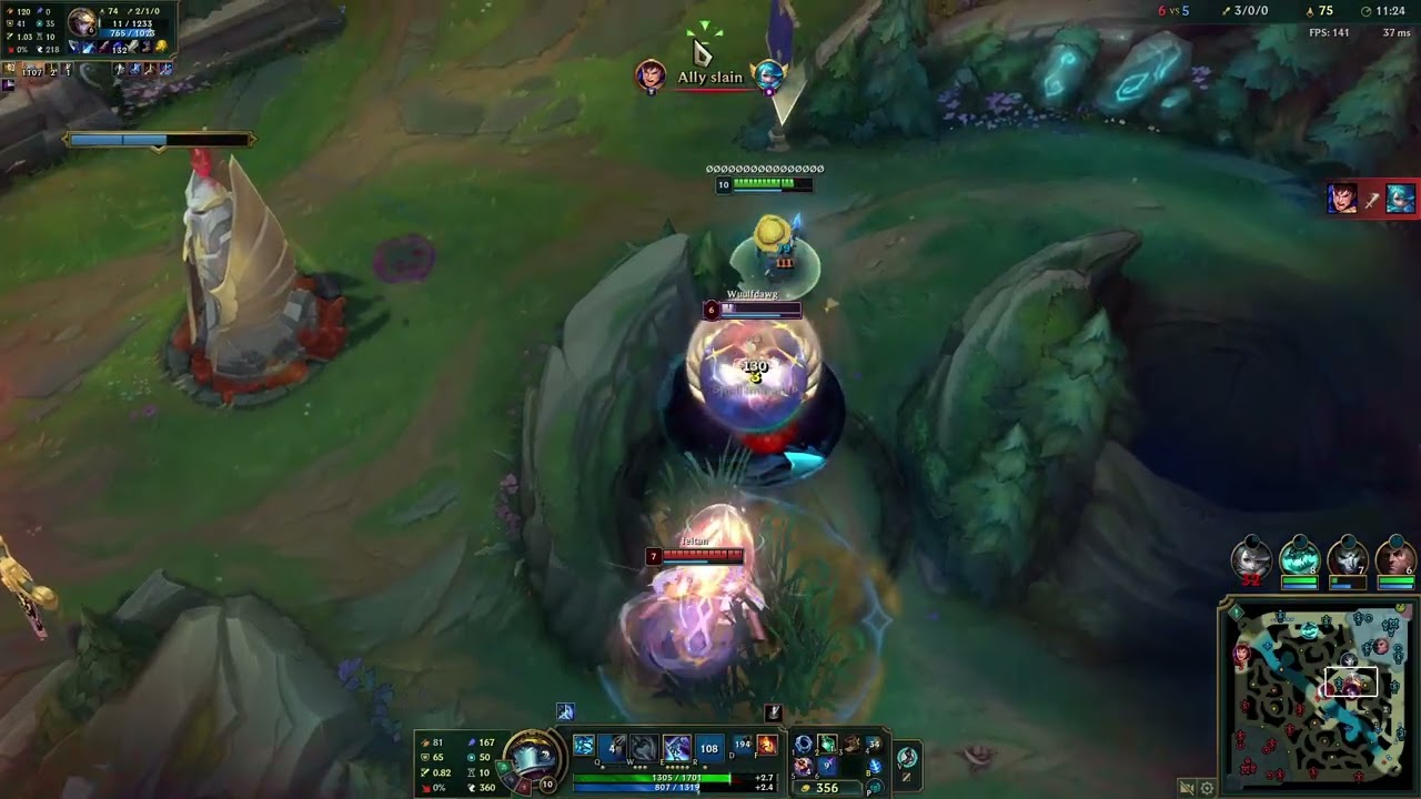 G4 Fizz vs Yone Win KDA:15/3/7 2/11/26