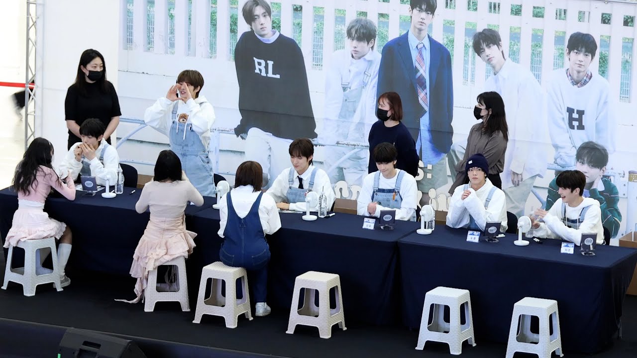 240223 투어스 (TWS) “FAN SIGNING EVENT” FULL VER. | SPARKLING BLUE 팬사인회