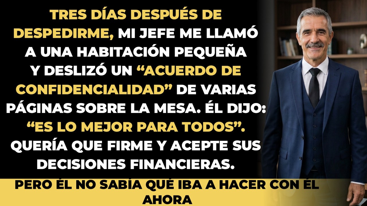 Mi jefe me despidió por cuestionar su “nueva estrategia”: le costó 2,3 millones de dólares