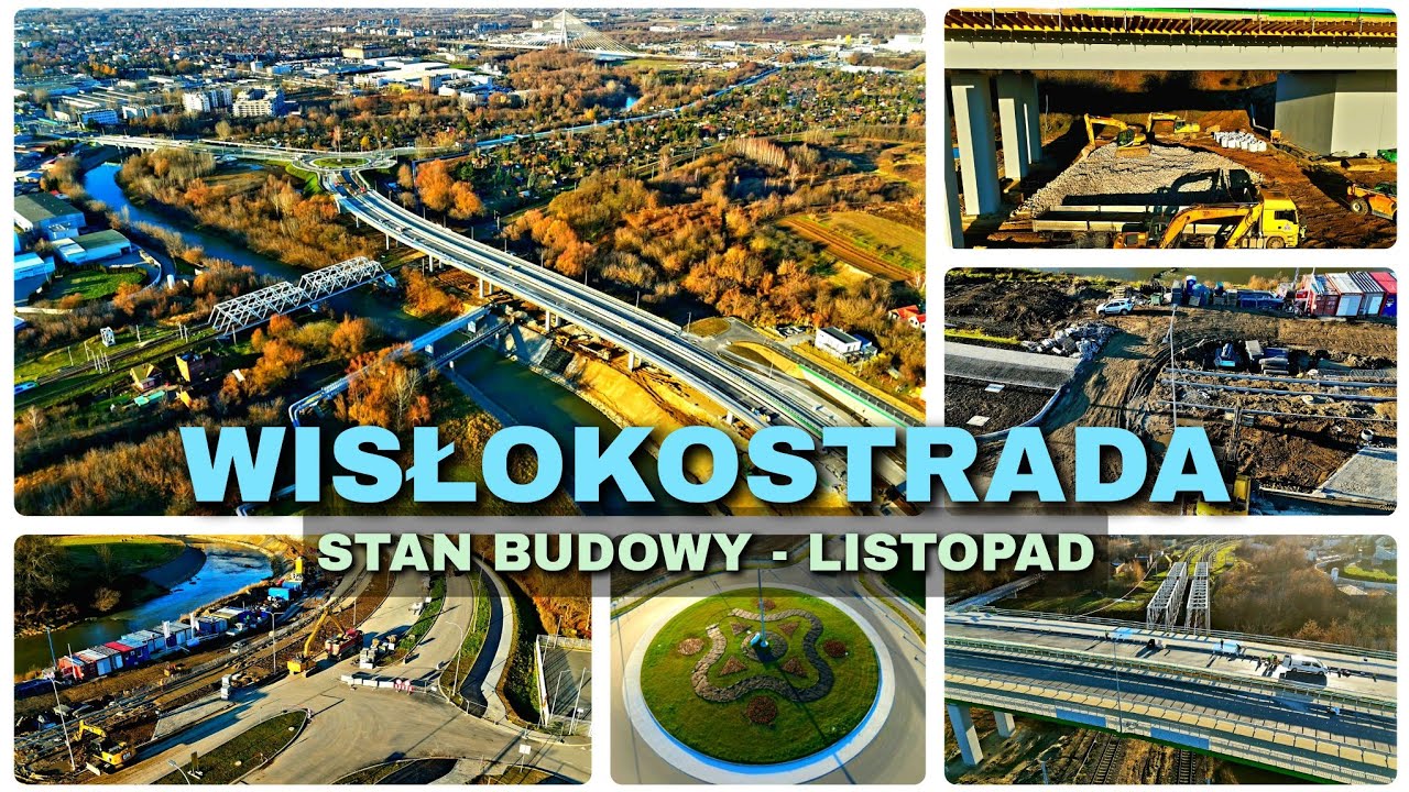 #Wisłokostrada 🛣️ - stan budowy 🚧 - listopad | #Rzeszów z drona | DJI Flip (4K) (#drone, #dron) 