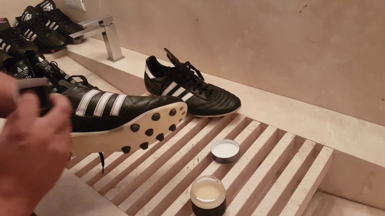 Limpieza de botas Adidas Copa Mundial