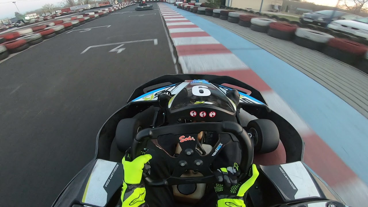 Samu Máté első forduló második verseny (270ccm) - 2021 tavasz Gokart Vác klub bajnokság - 2021-04-16