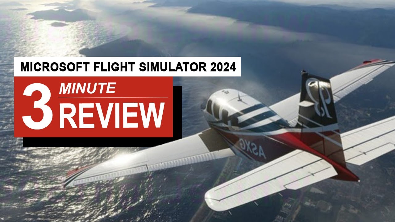 Обзор Microsoft Flight Simulator 2024 за 3 минуты | GamingByte