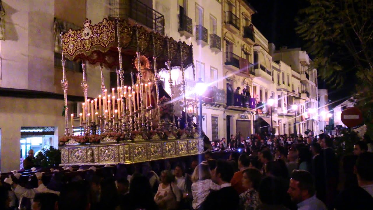 Virgen del Rosario. Salida Llano. BMM Sebastián Valero de Aguilar de la Fra 2015
