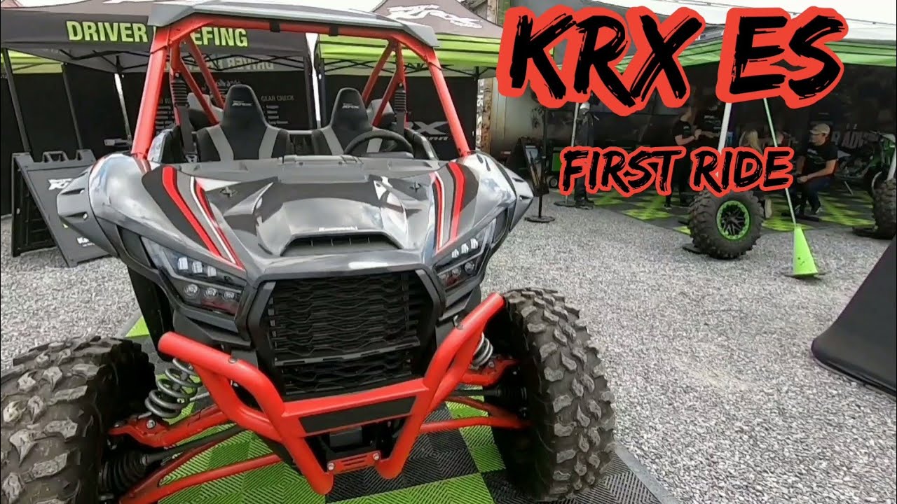 Первая поездка на Kawasaki KRX ES