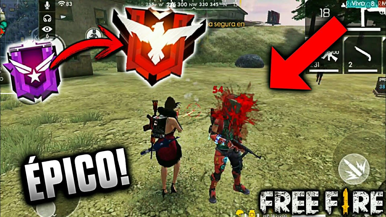 NO VAS A CREER LO ÉPICA QUE FUE ESTA PARTIDA EN LA QUE RECUPERAMOS EL HEROICO EN •FREE FIRE•