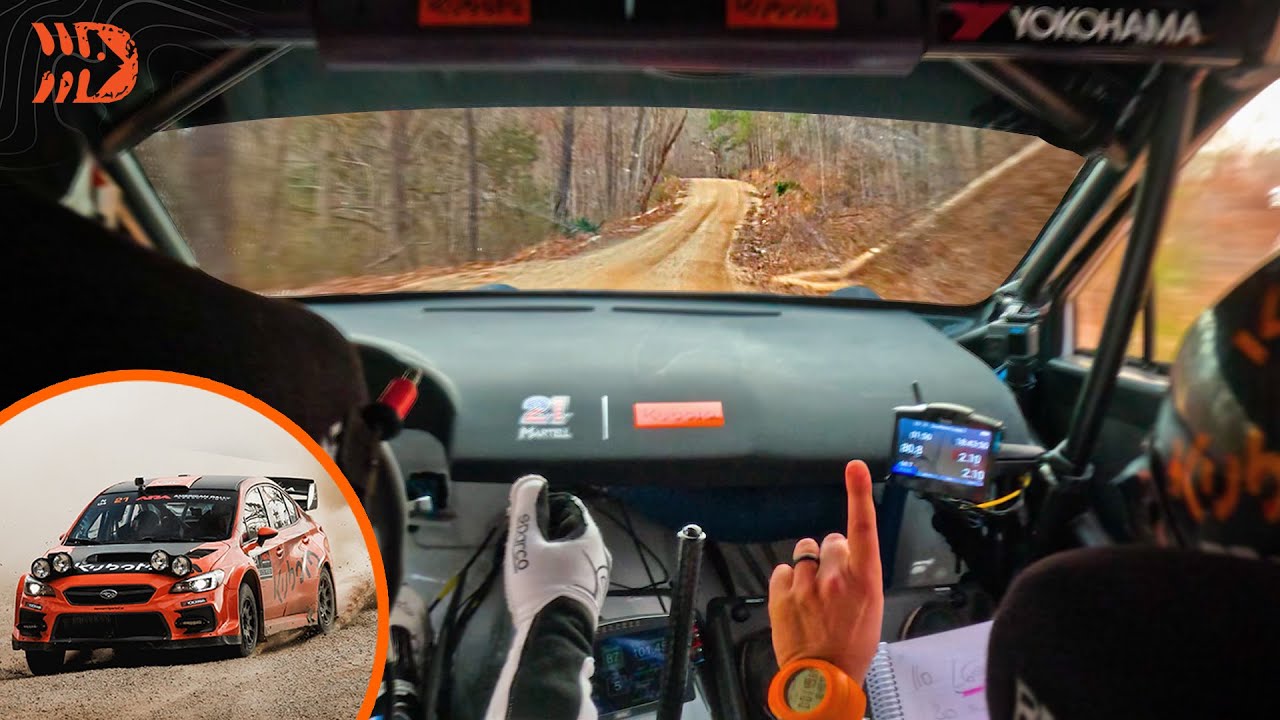 FULL ONBOARD Conner Martell - Subaru WRX STi - ARA 100 Acre Wood Rally 2025