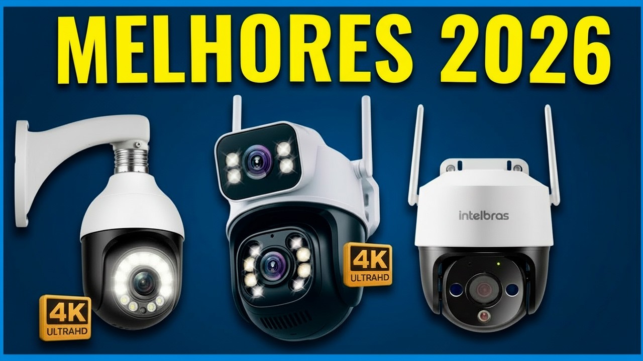 AS MELHORES C&acirc;mera de Seguran&ccedil;a Wifi em 2026! N&Atilde;O ERRE NA COMPRA!
