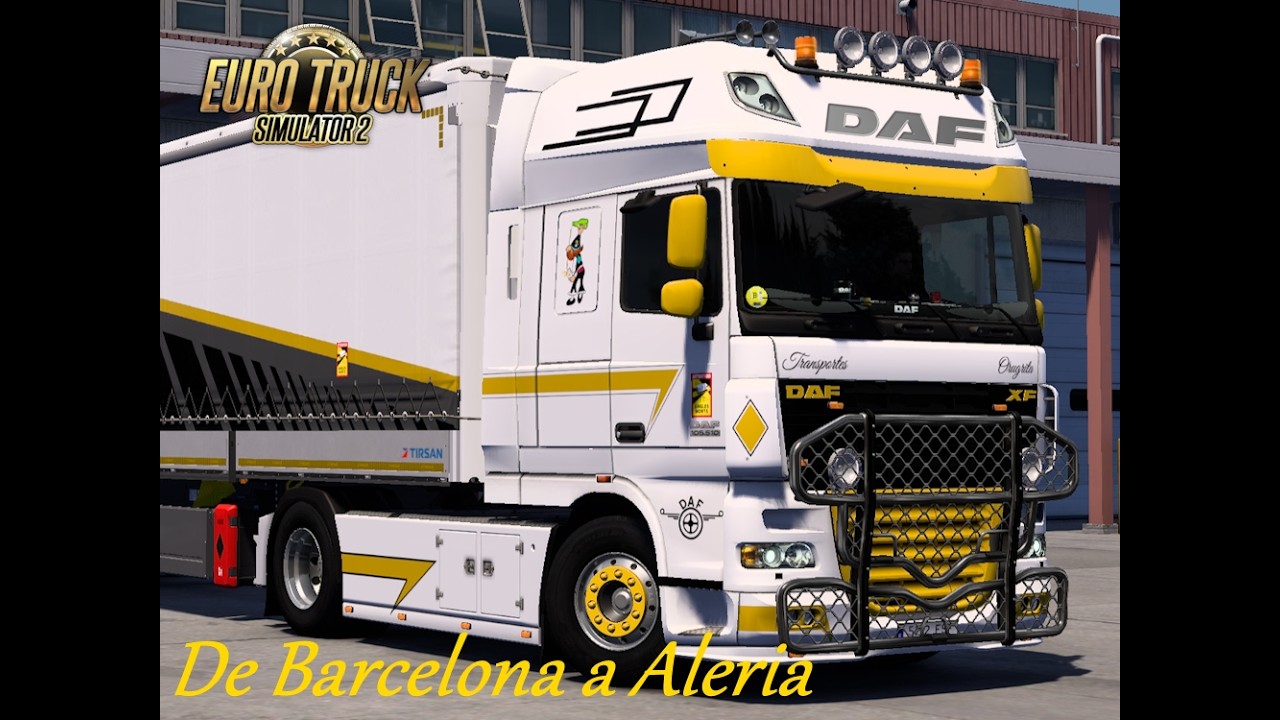 Transportes Orugrita #8 | Viaje a Aleria (Francia) | DAF XF105 530 | ETS2