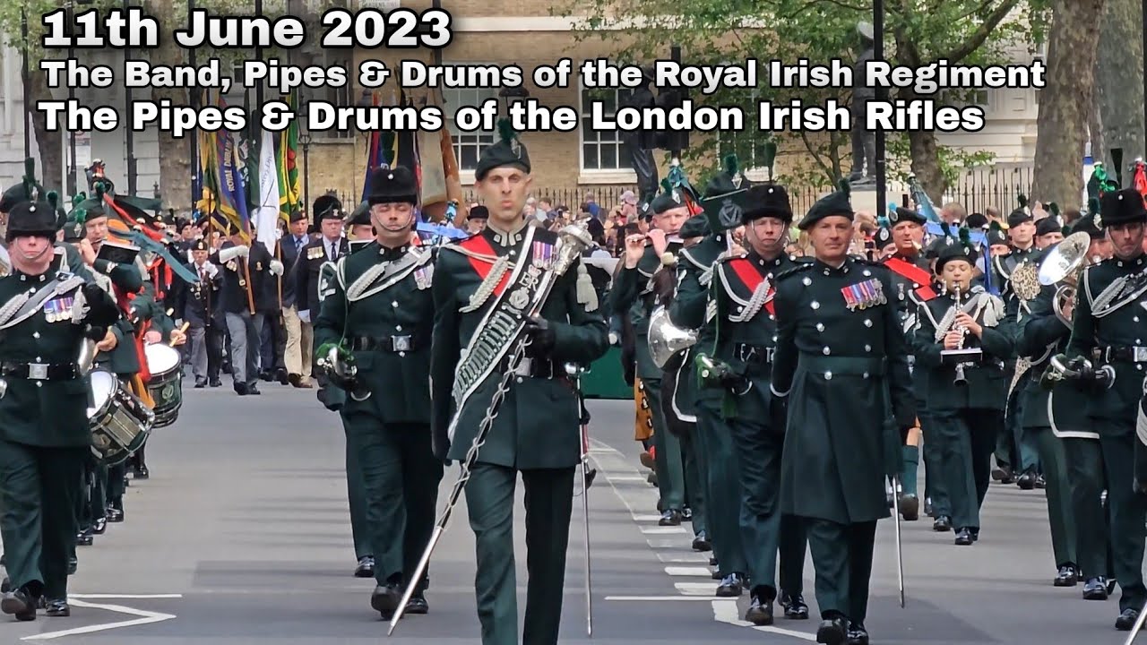 'MAGNIFICENT' Remembrance Service For All The Irish Regiments Of The Crown