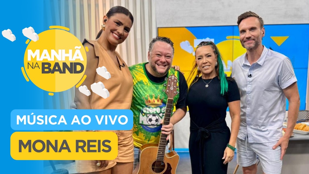 Mona Reis ao vivo no MANHÃ NA BAND