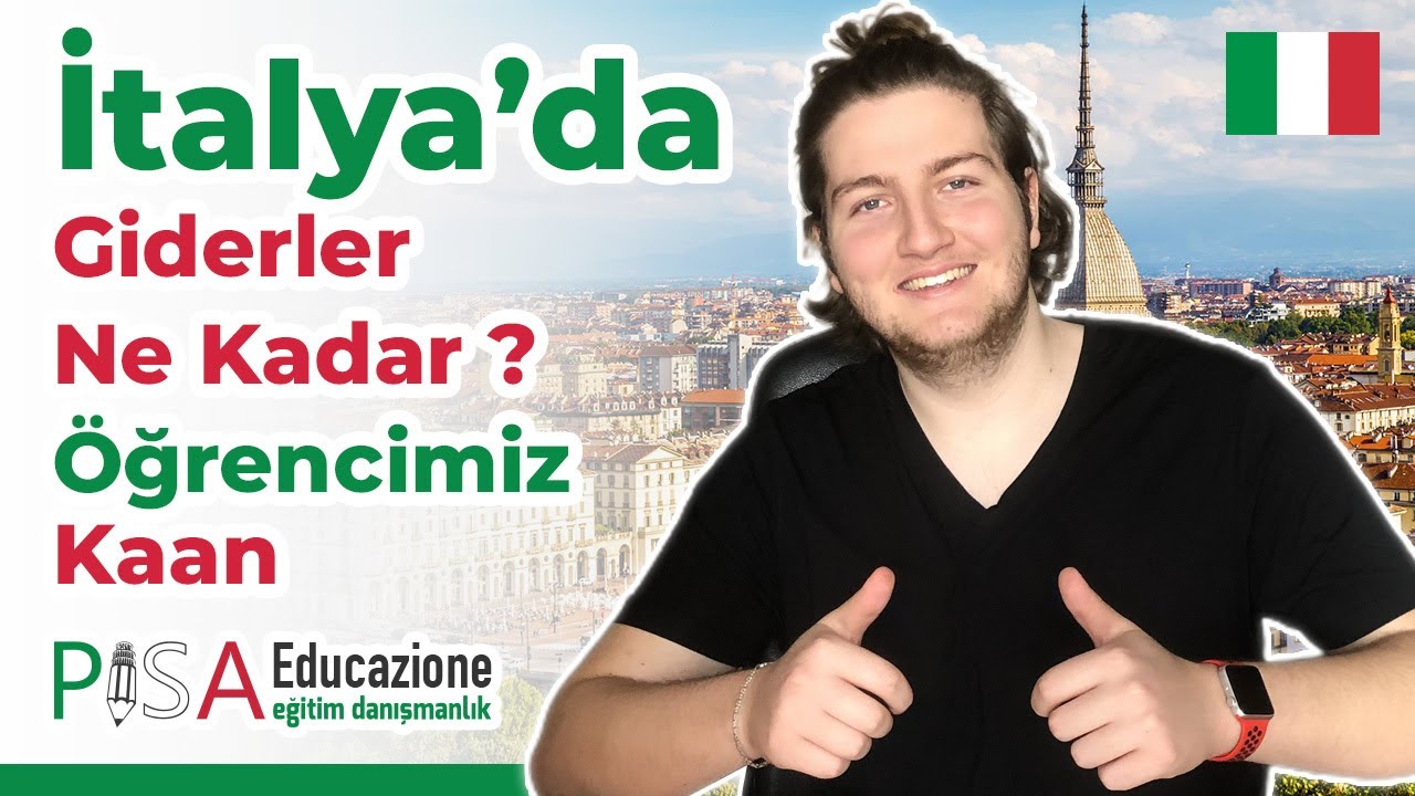 İtalya'da Giderler | İtalya'da Okuyan Öğrencimizin Aylık Masrafları ve Harcamaları Ne Kadar?